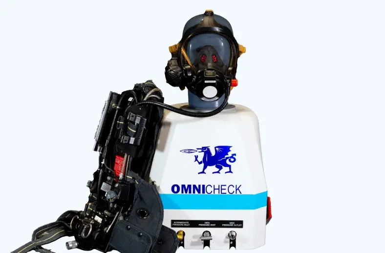 Desk with Omnicheck